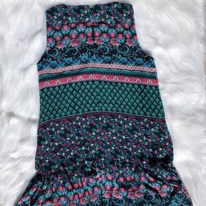 Colorful A-Line Taylor Midi Dress Woman Size 8